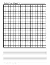 Exceptional Blank Word Search Printable Find Sheet Paper Pdf In Word Images